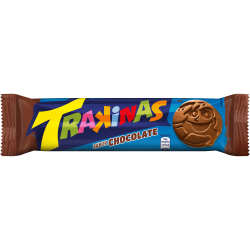 Biscoito Trakinas Recheado Chocolate 126G