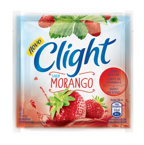 Suco em p Clight Morango (15X8G)