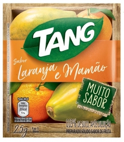 Suco em pó Tang Laranja e Mamão (15X25G)