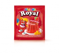 Gelatina Royal Morango (15X25G)