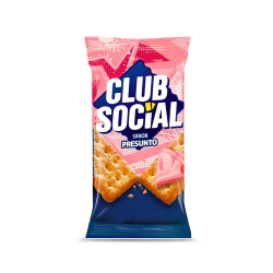 Biscoito Club Social Presunto (6X24G)
