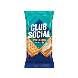 Biscoito Club Social Recheado Requeijão (4X28G)