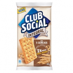 Biscoito Club Social Integral 5 Cereais (6X24G)