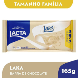 Tabua 165g Chocolate Lacta Laka