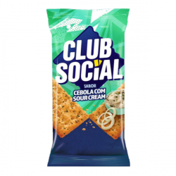 Biscoito Club Social Cebola com Sour Cream (6x23,5G)