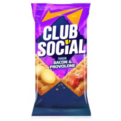 Biscoito Club Social Bacon e Provolone (6X23,5G)