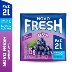 Suco em Pó Fresh Uva (15un X 15G)