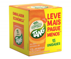 Suco em pó Tang Promocional Laranja Leve 15 por preço especial