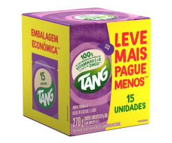 Suco em pó Tang Promocional Uva Leve 15 por preço especial