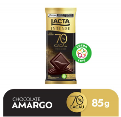 LACTA INTENSE 70% CACAU ORIGINAL  85G