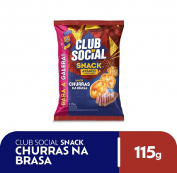 CLUB SOCIAL SNACK 115G CHURRAS NA BRASA