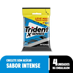 Goma de Mascar Trident Fresh intense 4UN