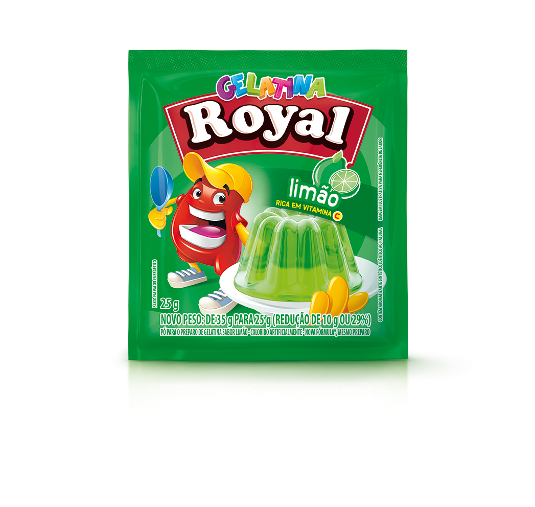 Gelatina Royal Limão (15X25G)