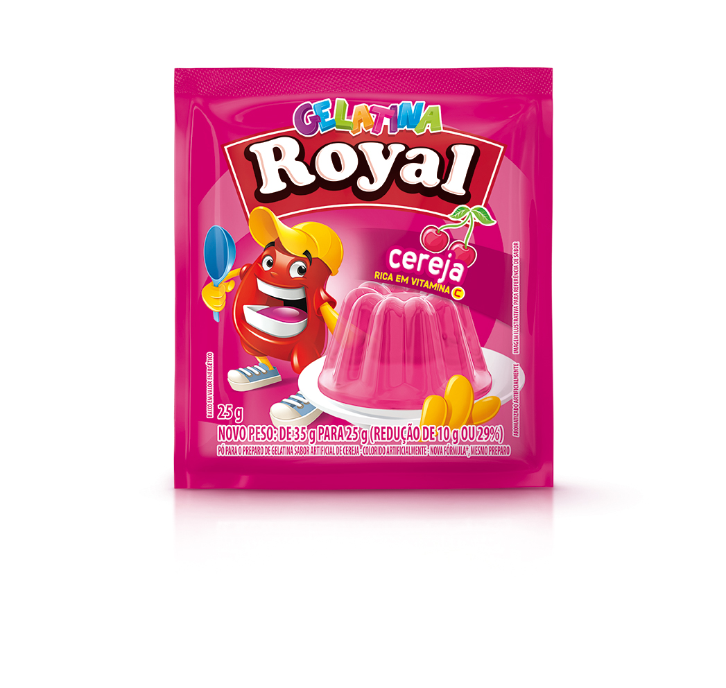 Gelatina Royal Cereja (15X25G)