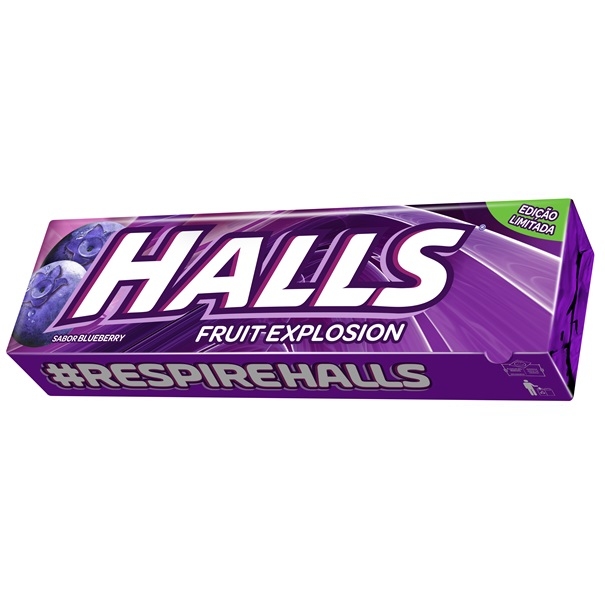 Drops Halls Dp Blueberry (21X34G) Caboclo Distribuidor