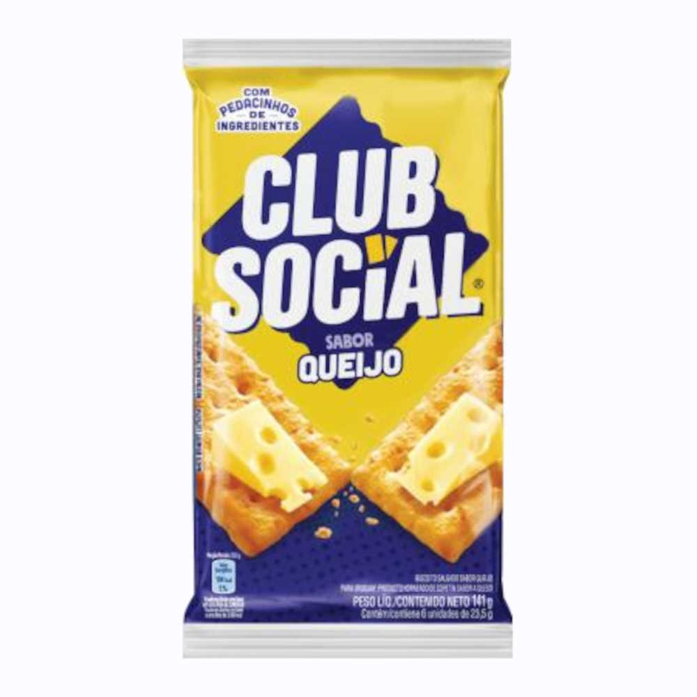 Biscoito Club Social Queijo (6X23,5G)