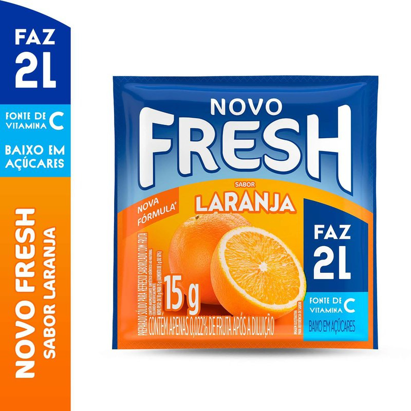 Suco em P Fresh Laranja (15un X 15G)