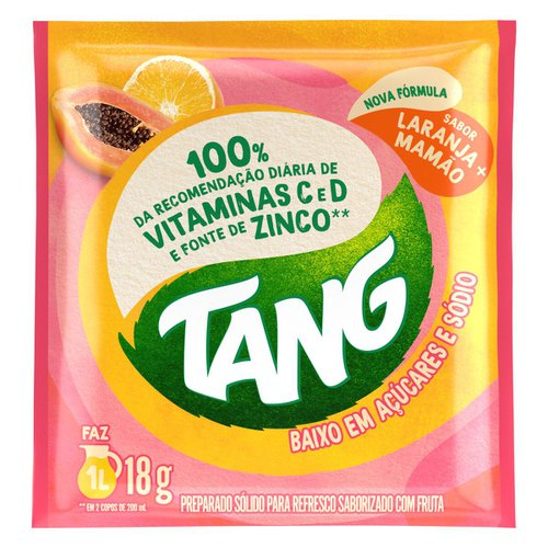 Suco em p Tang Laranja Mamo (18X18G)