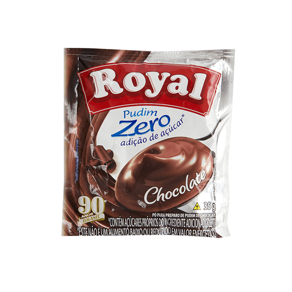 Pudim Royal Zero Chocolate (12X35G)
