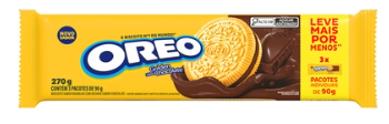 OREO TRIPACK 3X90G GOLDEN CHOCOLATE
